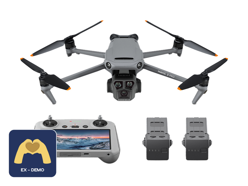Ex-Demo DJI Mavic 3 Pro Fly More Combo w. DJI RC